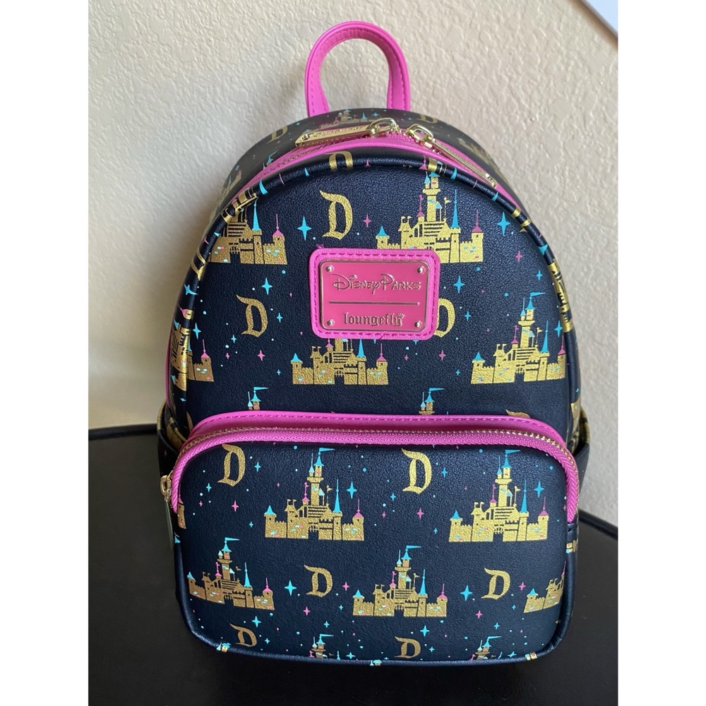 Disney Sleeping Beauty Castle Loungefly Mini Backpack